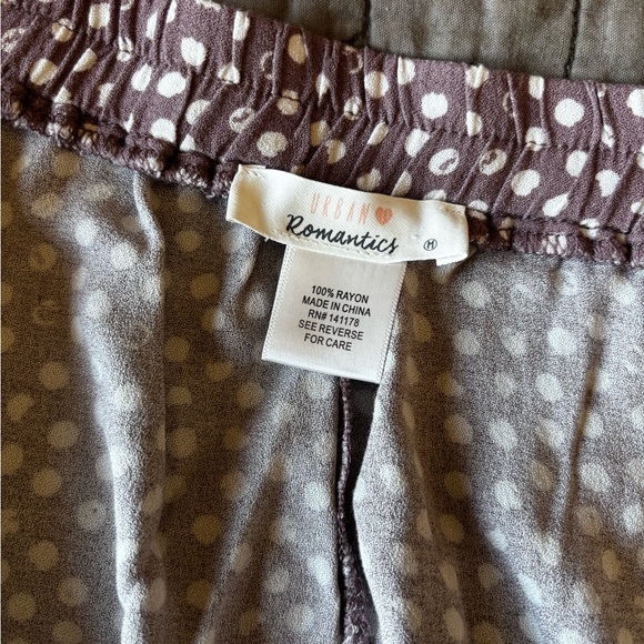 URBAN Romantics Brown Polka Dot Wrap Skirt - Picture 6 of 8
